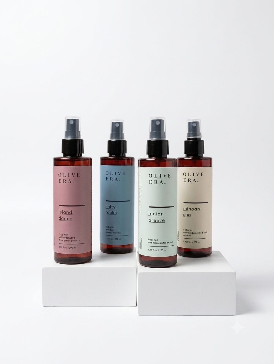 Olive Era Körperspray 200ml | Frische & Pflege