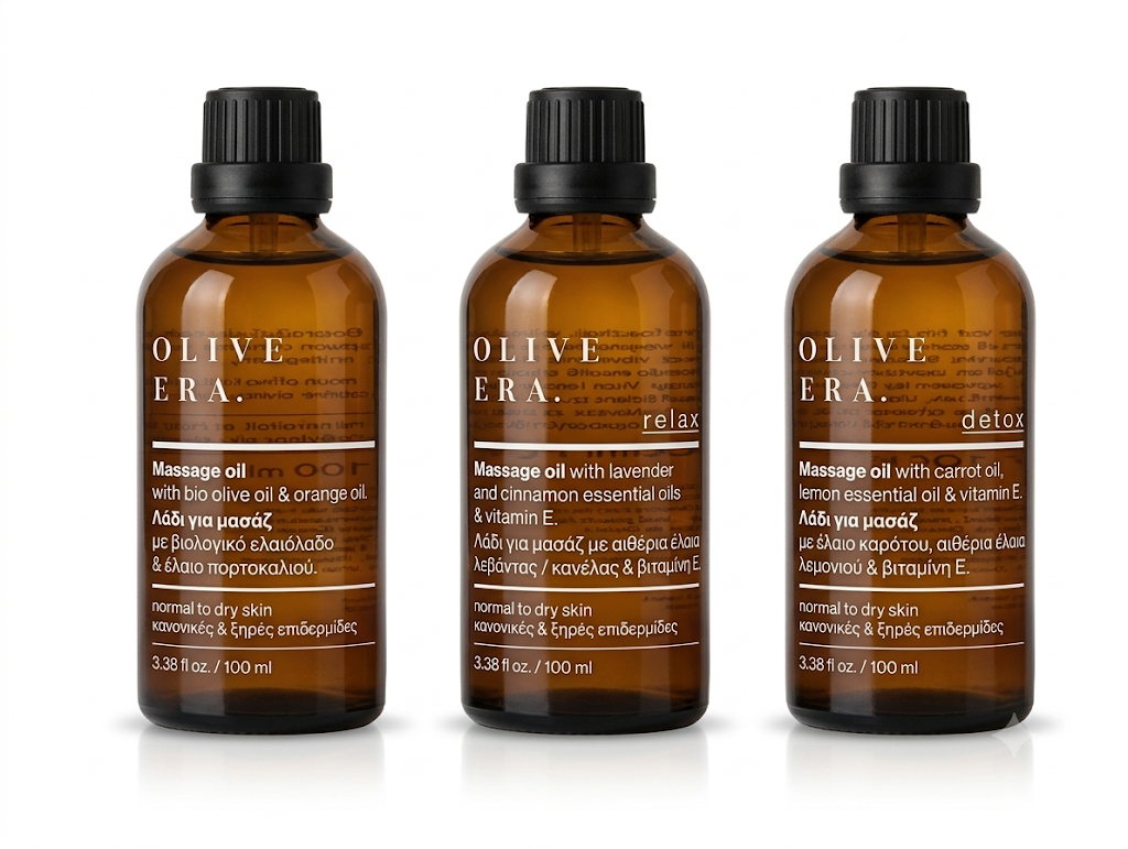 Body Oil & Massageöl mit Bio-Olivenöl | Olive Era