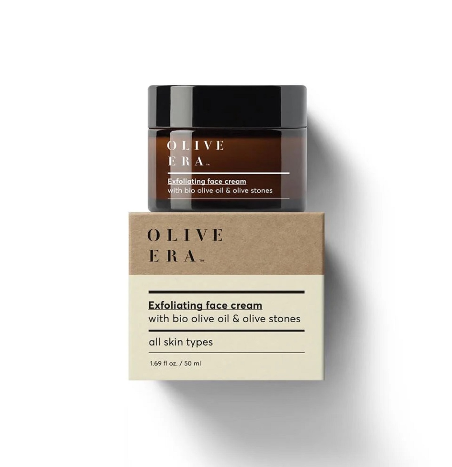 Olive Era Peelingcreme Olivenkerne & Bio-Olivenöl | Gesichts-Peeling