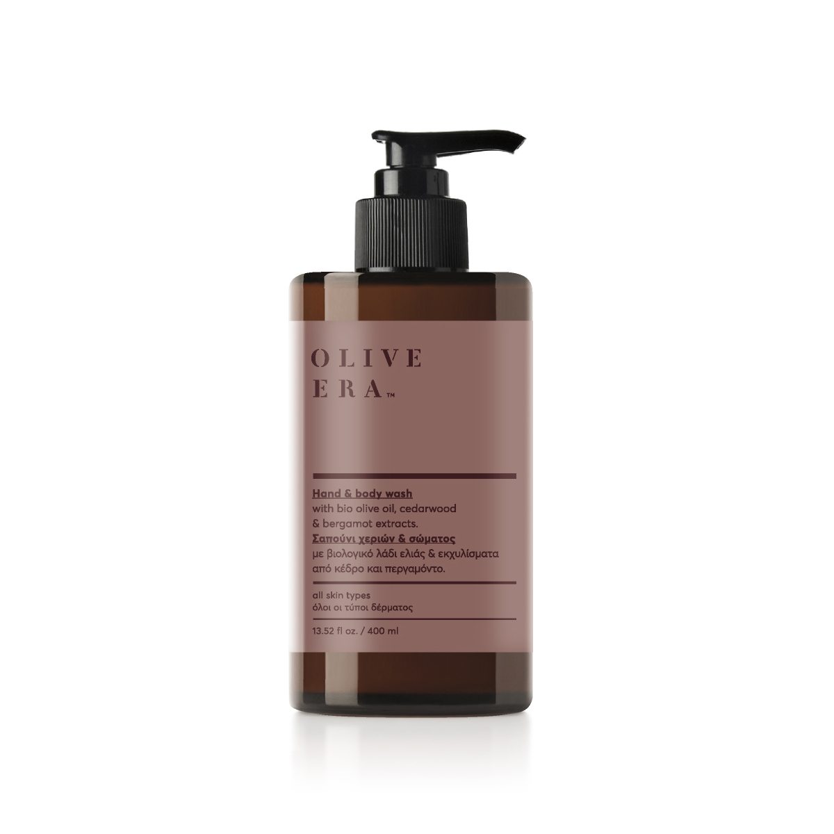Hand & Body Wash 400ml Cedarwood & Bergamot