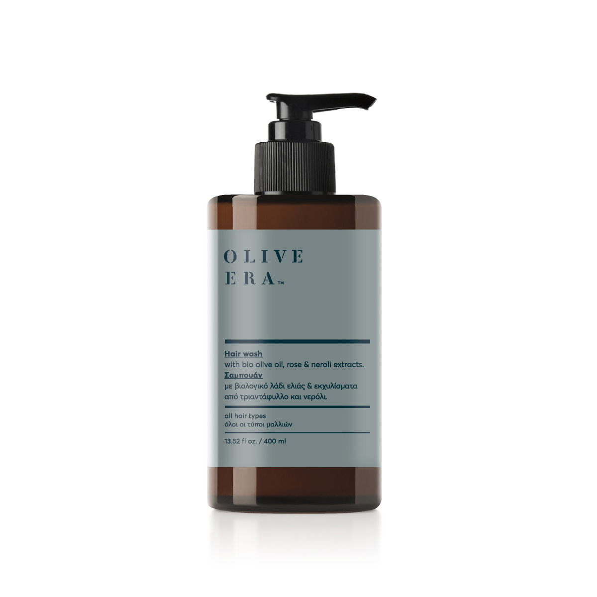 Hair Wash 400ml Rose & Neroli 