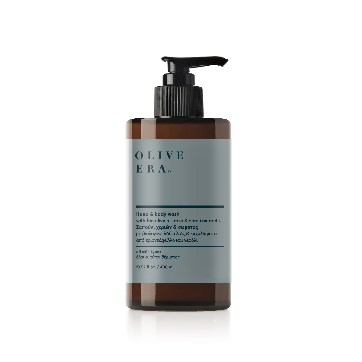 Hand & Body Wash 400ml Rose & Neroli